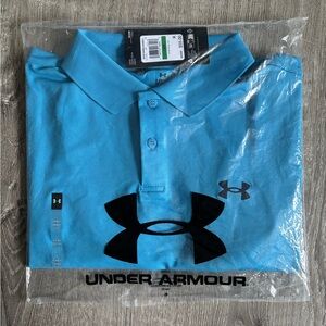 Under Armour Men's Blue Polo Shirt